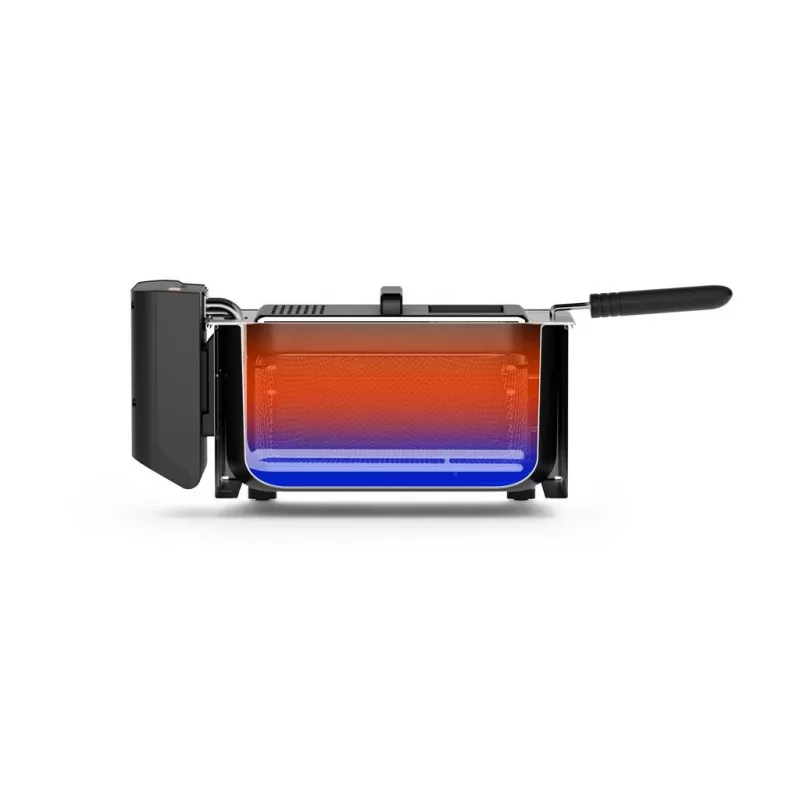 Fritadeira Tristar | FR-9338 | Potência 2000 W | Capacidade 3 L | Aço inoxidável/Preto