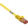 Renkforce RF-5370038 Cabo de rede patch amarelo