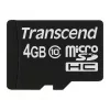 Cartão de memória flash Transcend 4GB MicroSDHC Classe 10 TS4GUSDC10