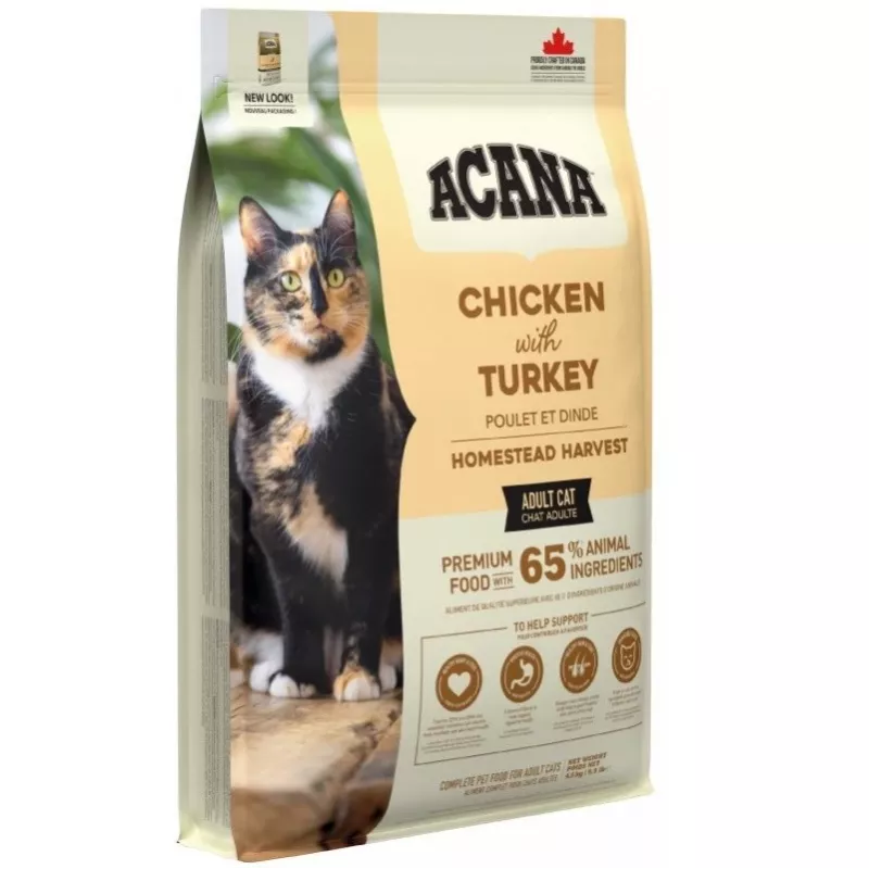 ACANA Homestead Harvest - Alimento seco para gatos - 4,5 kg