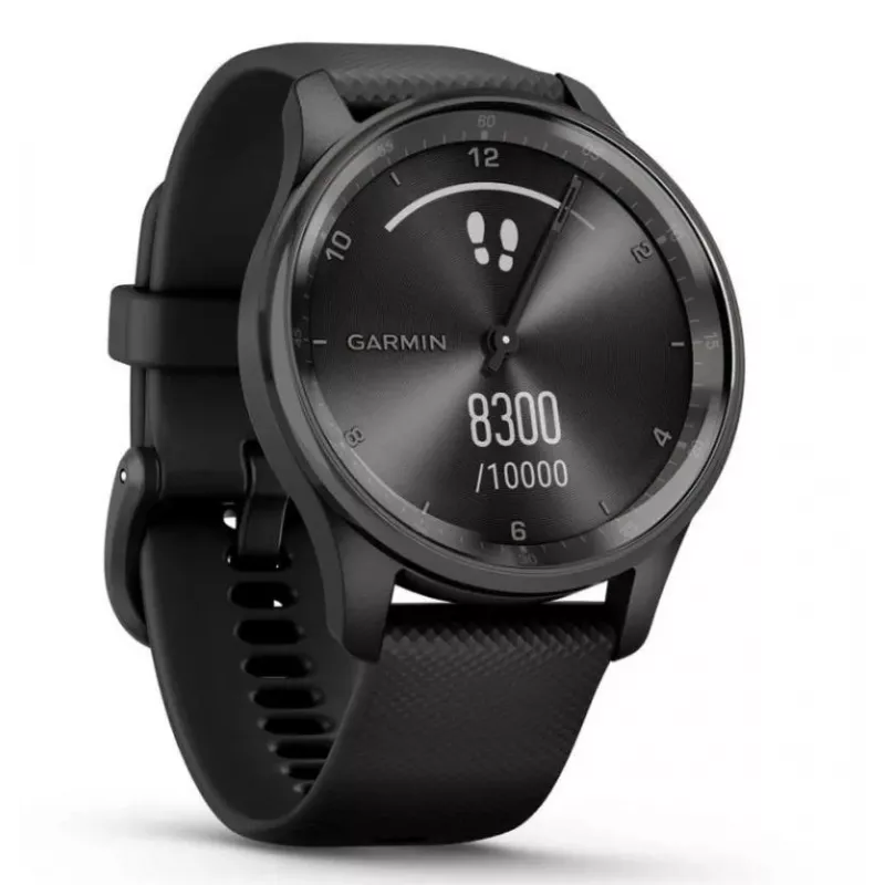 Garmin vivomove Trend LCD 40 mm Híbrido 254 x 346 píxeis ecrã tátil preto GPS (satélite)