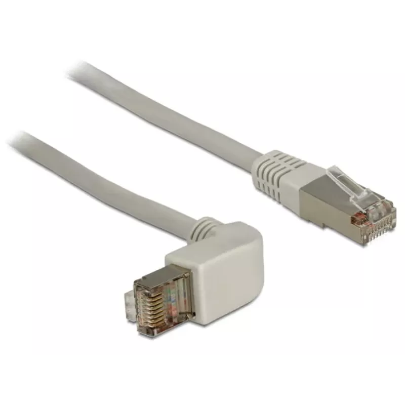 Cabo de rede DeLOCK 1 m Cat.5e RJ-45 S/FTP cinzento