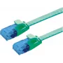 Cabo de rede VALUE Cat.6A (classe EA) UTP, extraplano, verde, 2 m (21.99.2042)