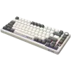 LORGAR KBP7075W, teclado gaming mecânico 75% sem fios Pro, bege, layout EN