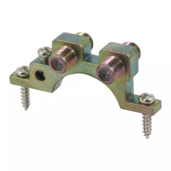 Conector Kathrein EMU 22 2xF Prateado