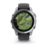 Garmin Fenix E 3,3 cm (1,3 polegadas) AMOLED 47 mm Digital 416 × 416 píxeis Ecrã tátil Aço inoxidável Wi-Fi GPS (Satélite)