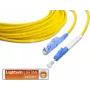 Lightwin LSP-09 E2-LC 5.0 Cabo de fibra ótica 5 m E-2000 OS2 azul - amarelo (LSP-09 E2-LC 5.0)