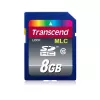 Cartão de memória flash Transcend 8 GB SDHC Class 10 TS8GSDHC10M