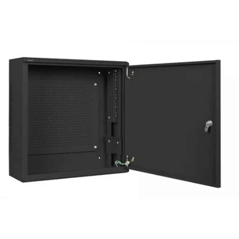 Armário Lanberg WAF1-5203-06-00B 6U armário de parede preto