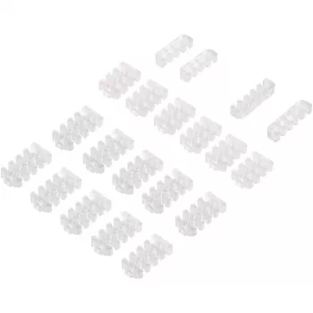 SilverStone SST-PP09, conjunto de pentes para cabos, transparente