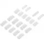 SilverStone SST-PP09, conjunto de pentes para cabos, transparente
