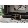 Mesa de centro top e shop Topeshop STOLIK KAWOWY ŁAWA MODERN 4P carvalho Artisan preto