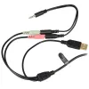 Auscultadores gaming I-BOX X3 com microfone