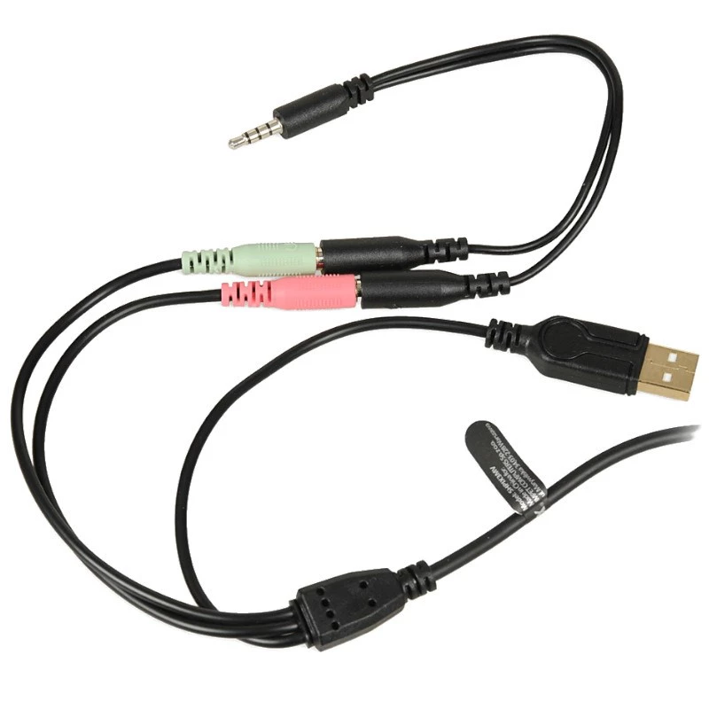 Auscultadores gaming I-BOX X3 com microfone