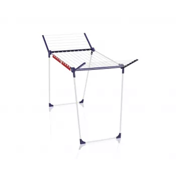 Estendal de chão Leifheit Pegasus 180 Classic azul, branco