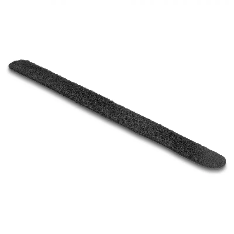 Delock 90547 Fita de velcro para scanner de anel, nylon, preto