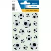 Autocolante decorativo HERMA 3434 papel preto branco permanente 54 unid.