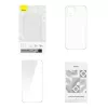 Capa protetora Baseus Crystal Series para iPhone 14 Plus com parte traseira em vidro temperado