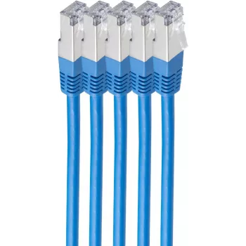 Cabo de rede ShiverPeaks BS75711-HB-SET5 1 m Cat6 S/FTP