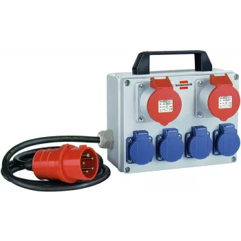 Unidade de distribuição de energia Brennenstuhl BKV 2/4 T IP44