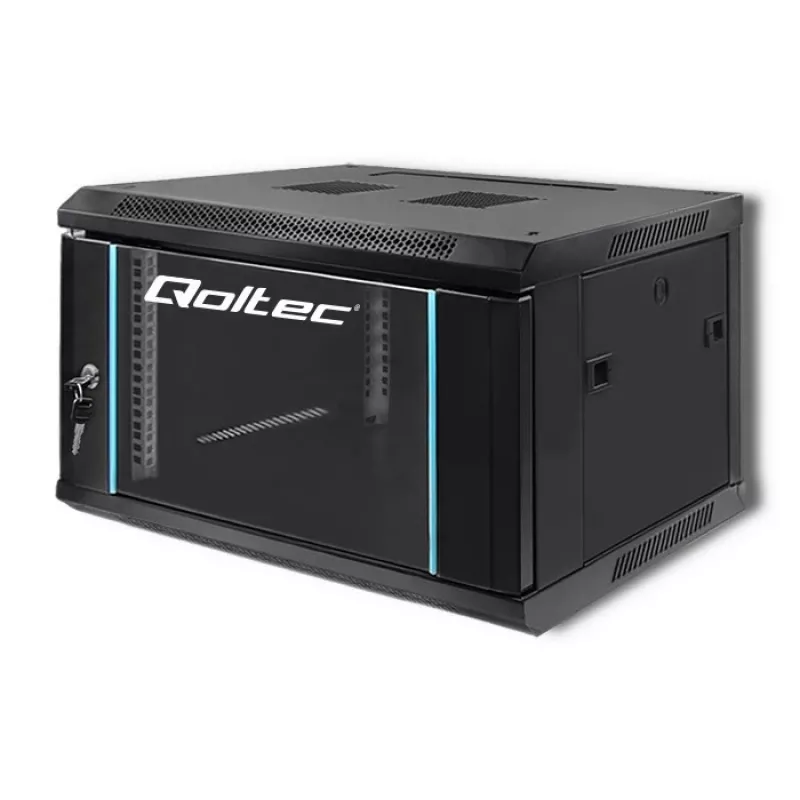 Armário RACK 19 Qoltec 54462 | 6U | 600 x 370 x 450