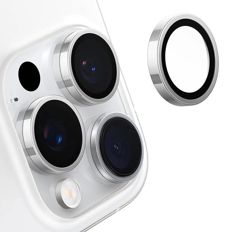 Torras Lensguard para iPhone 16 Pro Max (cinzento titânio)