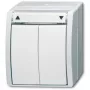 BUSCH-JAEGER interruptor/botão de estores 2601/4W-54 ocean branco alpino IP44 2601/4W-54 (2601/4W-54)
