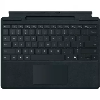 Teclado Microsoft Surface Pro QWERTZ alemão preto touchpad