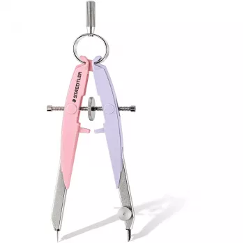 Staedtler Mars comfort 556 00-PA2 compasso de precisão, rosa/violeta