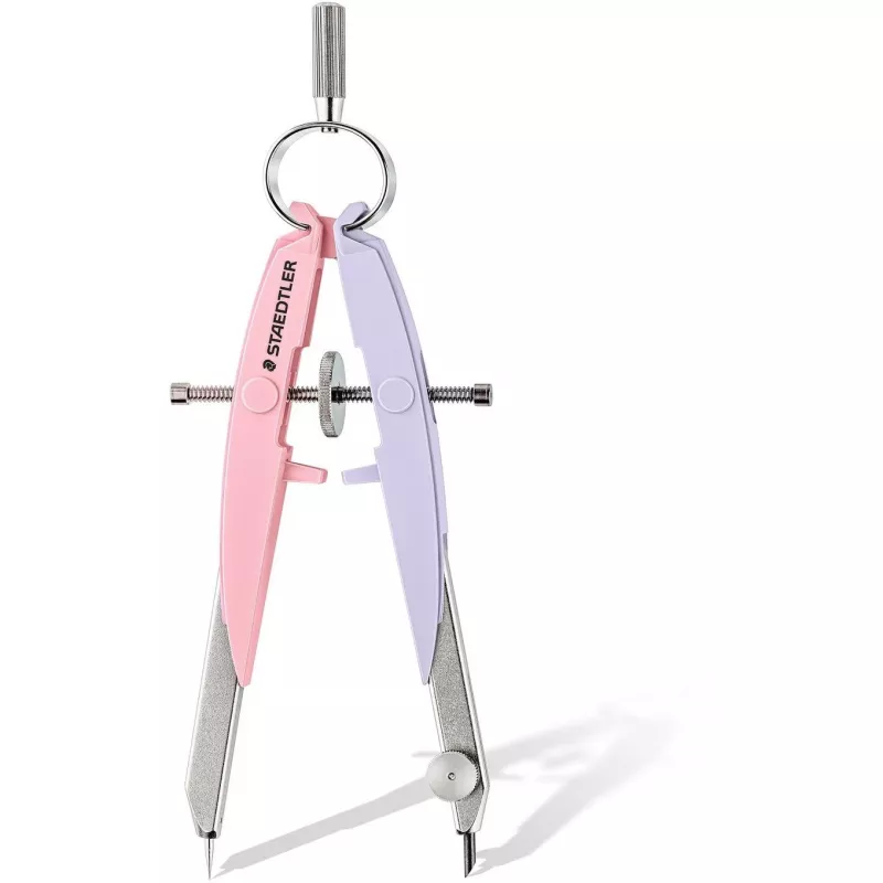Staedtler Mars comfort 556 00-PA2 Compasso de precisão, rosa/violeta