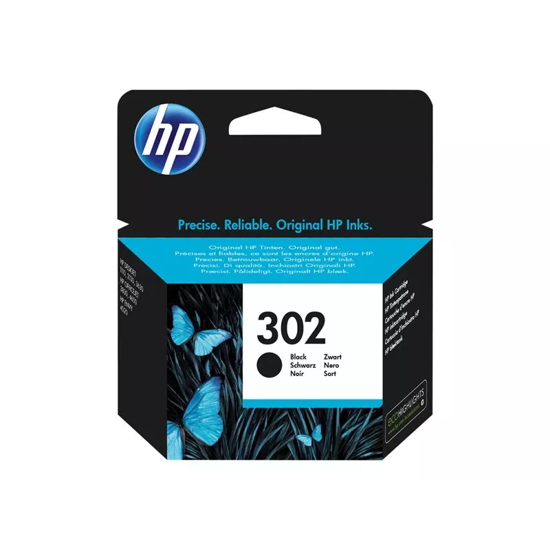 HP 302 preto original tinteiro