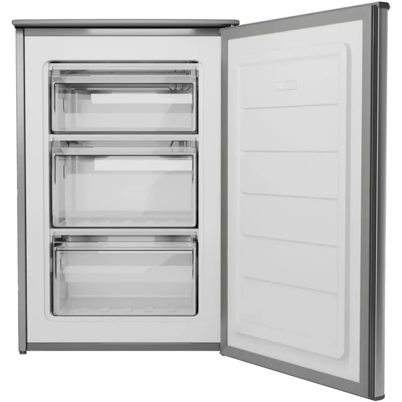 Arca congeladora BOMANN GS 7253, 87 l, aço inoxidável, classe de eficiência energética C, -18 °C