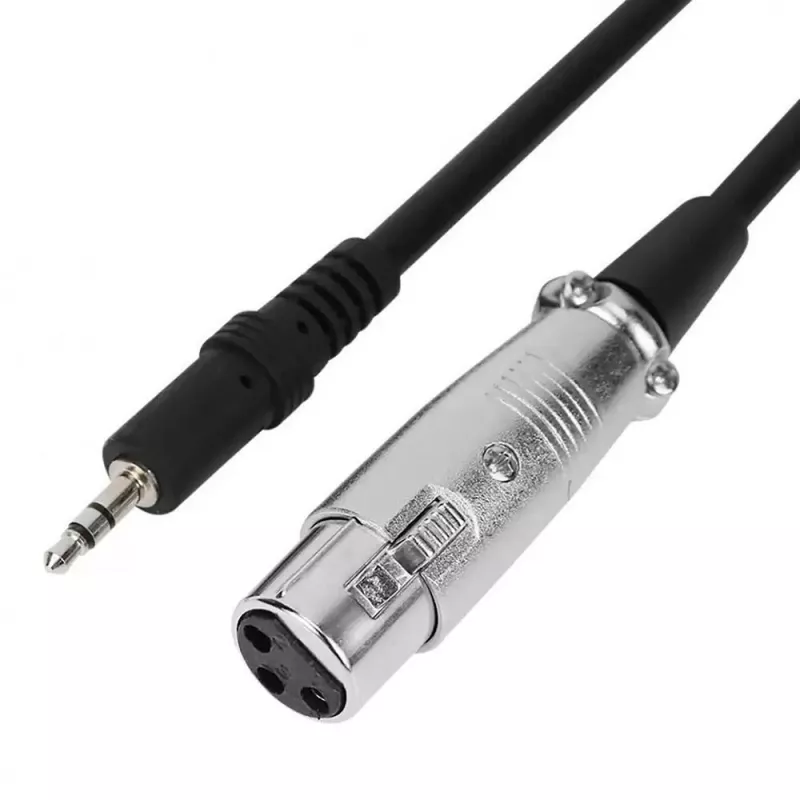 Microfone para PC MEDIA-TECH MT397S — com fios, entrada XLR, 20–20000 Hz, 150 Ω, -32 dB, cabo de 2,4 m, suporte de mesa, preto