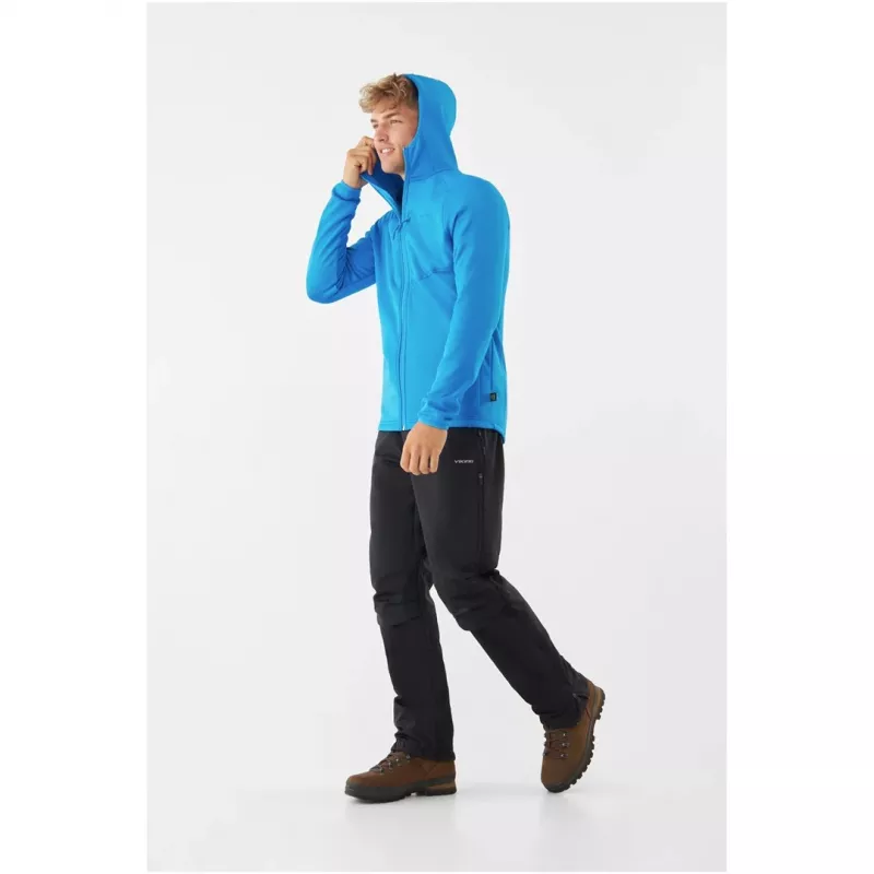 Sweatshirt com capuz Viking Jukon Zip - azul