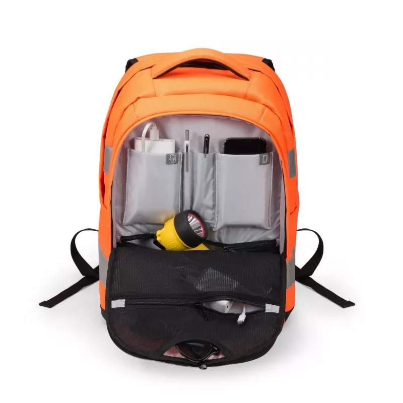 Mochila para portátil 15,6 polegadas Hi-VIS 25 l laranja