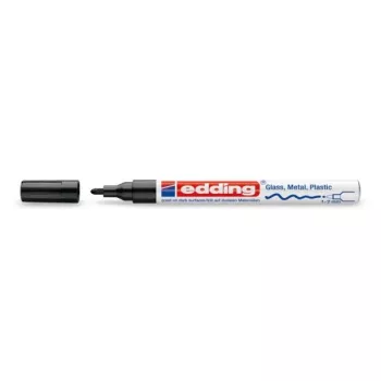 Marcador Edding 751 preto