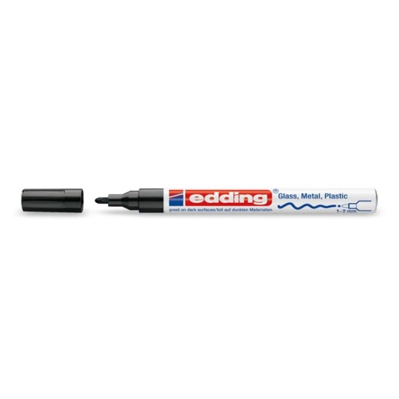 Marcador Edding 751 preto