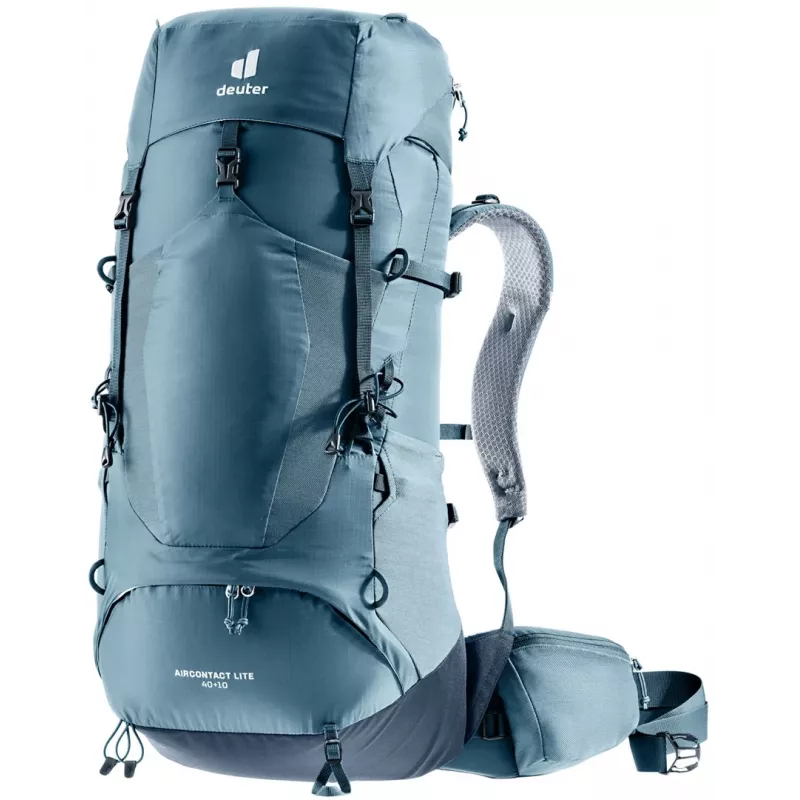 Mochila Deuter Aircontact Lite 40 + 10 volume expandido 10 L