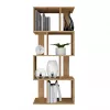 Estante FIESTA 4P 59,5x30x140 cm, carvalho Artisan