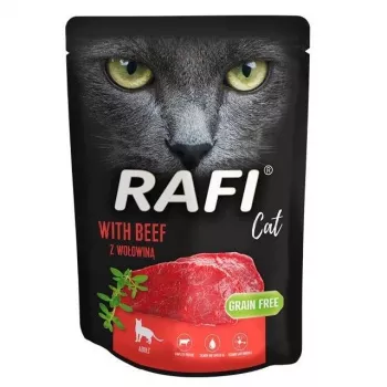 Comida húmida para gatos Dolina Noteci Rafi Cat Beef 300 g saqueta — adulto, vaca, 300 g
