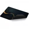 Sharkoon SKILLER SGP35 D2 Tapete de rato gaming, tamanho L, preto/dourado