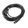 Cabo de alimentação Lanberg CA-C13C-11CC-0100-BK preto 10 m C13 conector fêmea CEE7/7