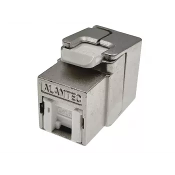 Módulo Keystone Alantec MB004-1 RJ45 STP Cat.6 PoE+ sem ferramentas ALANTEC Plus - Desempenho de transmissão melhorado