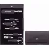 Conjunto de manicure de viagem ZWILLING Classic em aço inoxidável 97646-008-0, estojo violeta, 7 peças