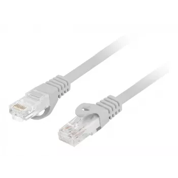 Cabo de rede LANBERG PCU6-10CU-0150-S Cat6 U/UTP RJ-45 para RJ-45 1,5 m Cinzento