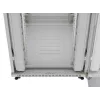Armário rack LANBERG FF01-8047-12SL 47U 800x1000 mm cinzento com portas frontal e traseira de vidro e espaço para painel LCD