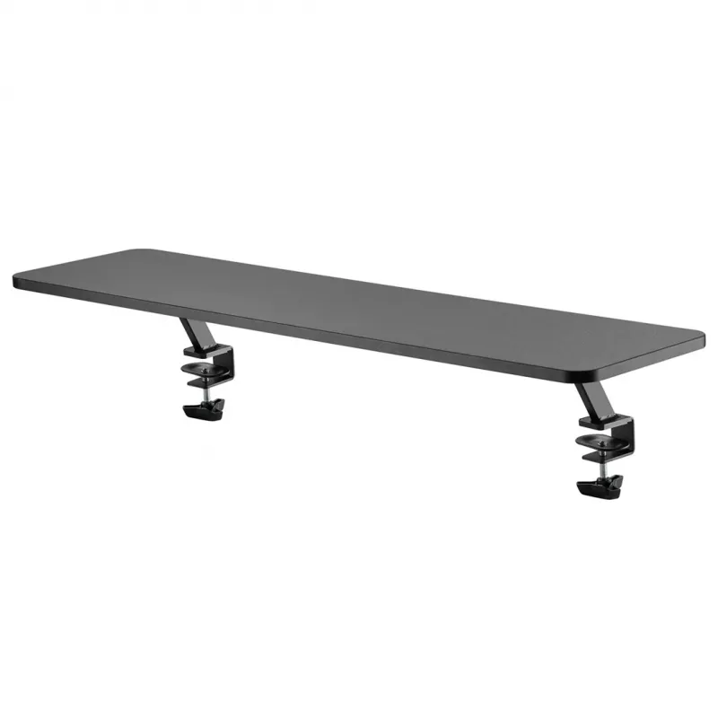 Prateleira de secretária para monitor Ergooffice.eu ER-409, fixação com parafusos, compatível com 13–32 polegadas, carga máx. 20 kg