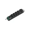 Extensão elétrica Brennenstuhl Primera-Line 10 tomadas preta 2m 1153300120, preta, H05VV-F 3G1,5 cabo de alimentação 2,0 m