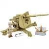 Cobi kit de modelo de blocos de construção 8,8-cm-Flak 18 – 232 peças, escala 1:35