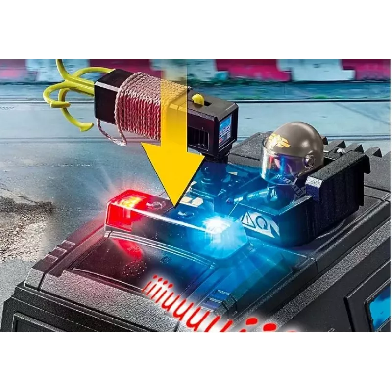 Conjunto de brincar de ação/aventura Playmobil City Action 71144 multicolor 5–10 anos